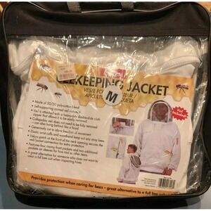 "LITTLE GIANT"BEE KEEPING JACKET- TOP w/Veil Med NEW